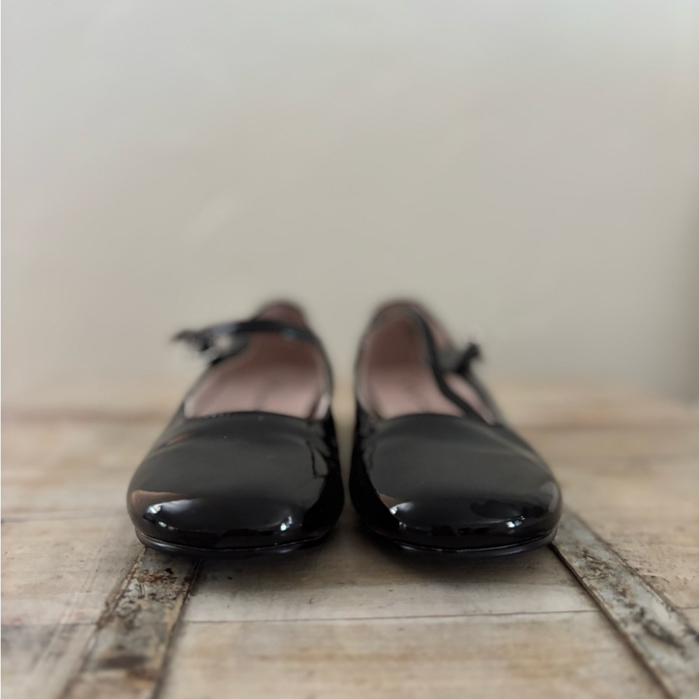 Nina Black Patent Kids Dress Shoes